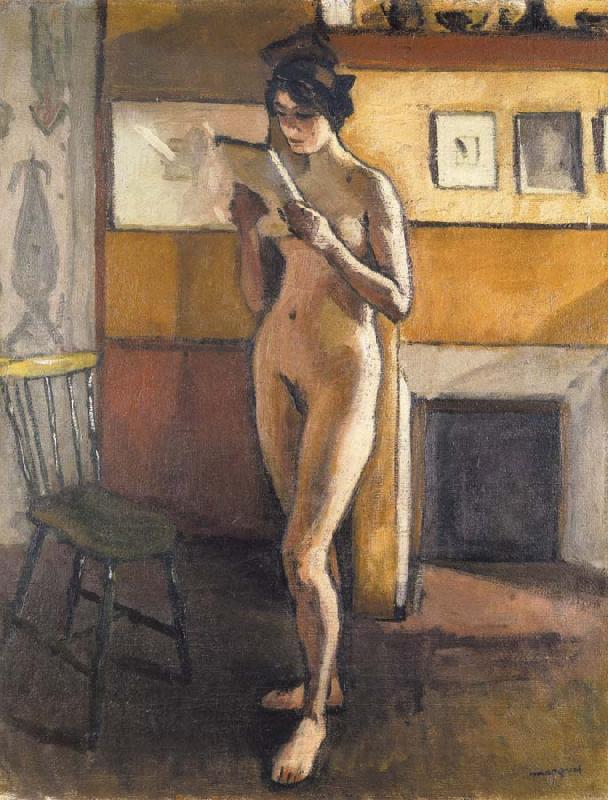 Standing Female Nude